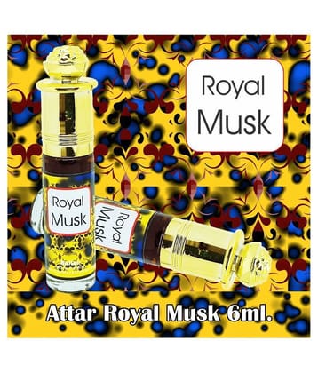 INDRA SUGANDH BHANDAR - Royal Musk Attar For Men & Women 6ml Pack Of 1