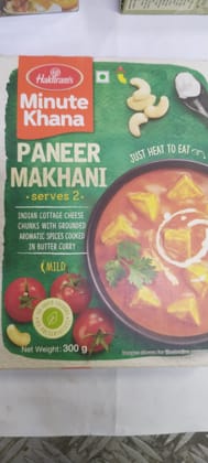 Haldiram's Minute Khana Paneer Makhani 