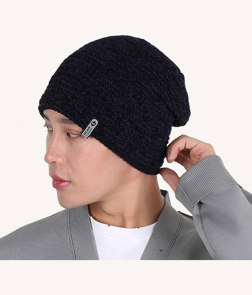Edifier Woollen Winter Cap for Men & Women (Pack of 1)