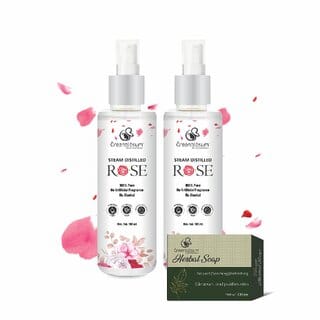 Greenblosum Rose Water Skin Toner 100ml  Gulab jal  No Paraben  Alcohol Free  Cleanses, Hydrates  Moisturises Skin