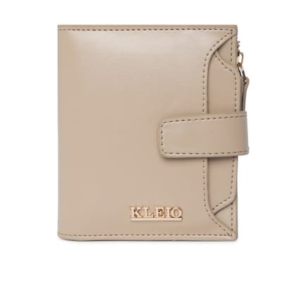 Multi Slot Vegan Wallet (S)-Beige
