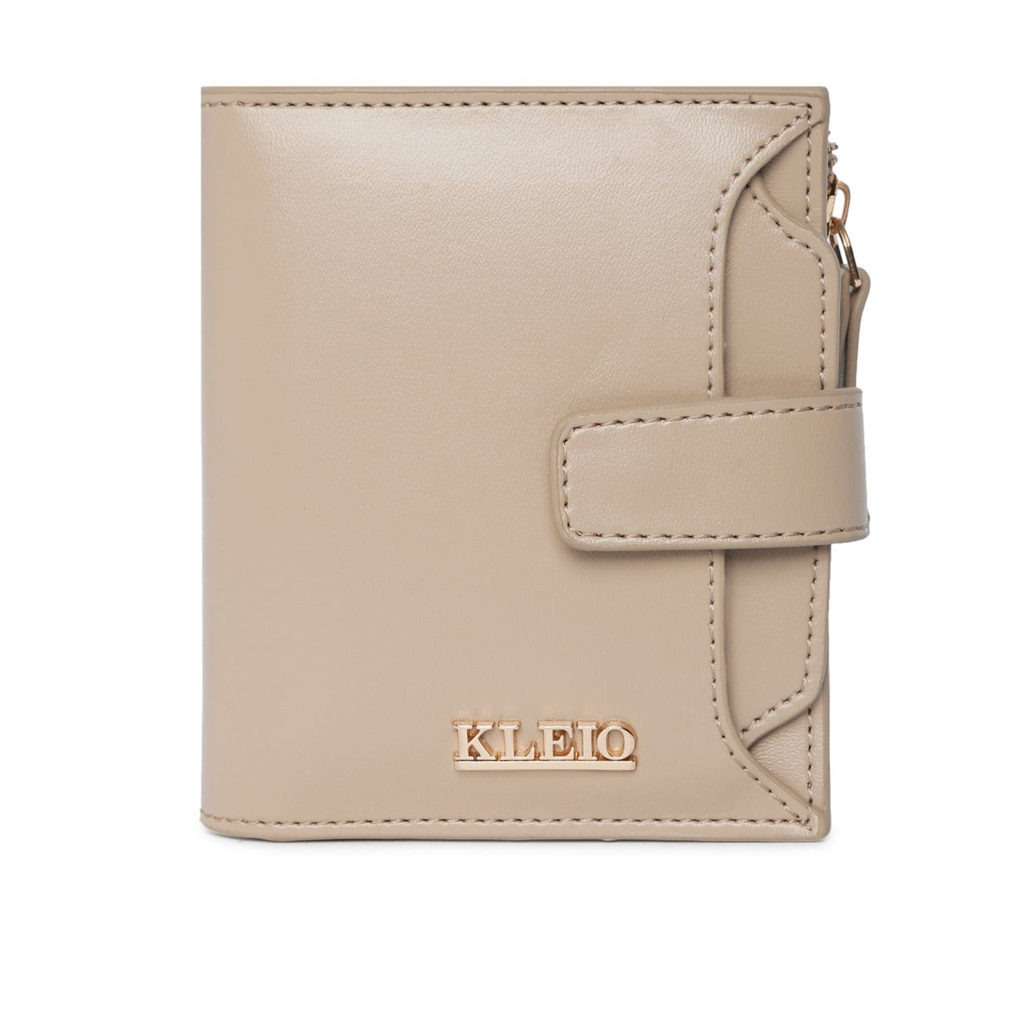 Multi Slot Vegan Wallet (S)-Beige
