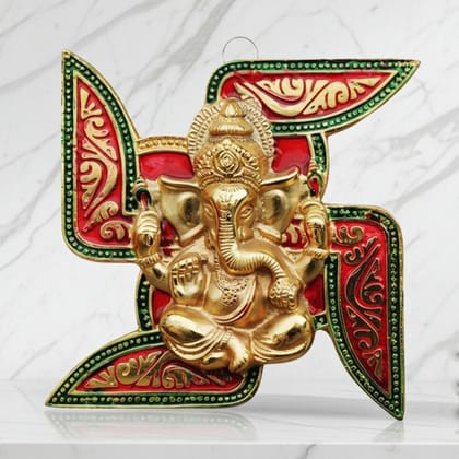 Aluminium Wall Hanging Showpiece Satiya Ganesh (ASMAS072) Aluminium Wall Hanging Showpiece Satiya Ganesh (ASMAS072)