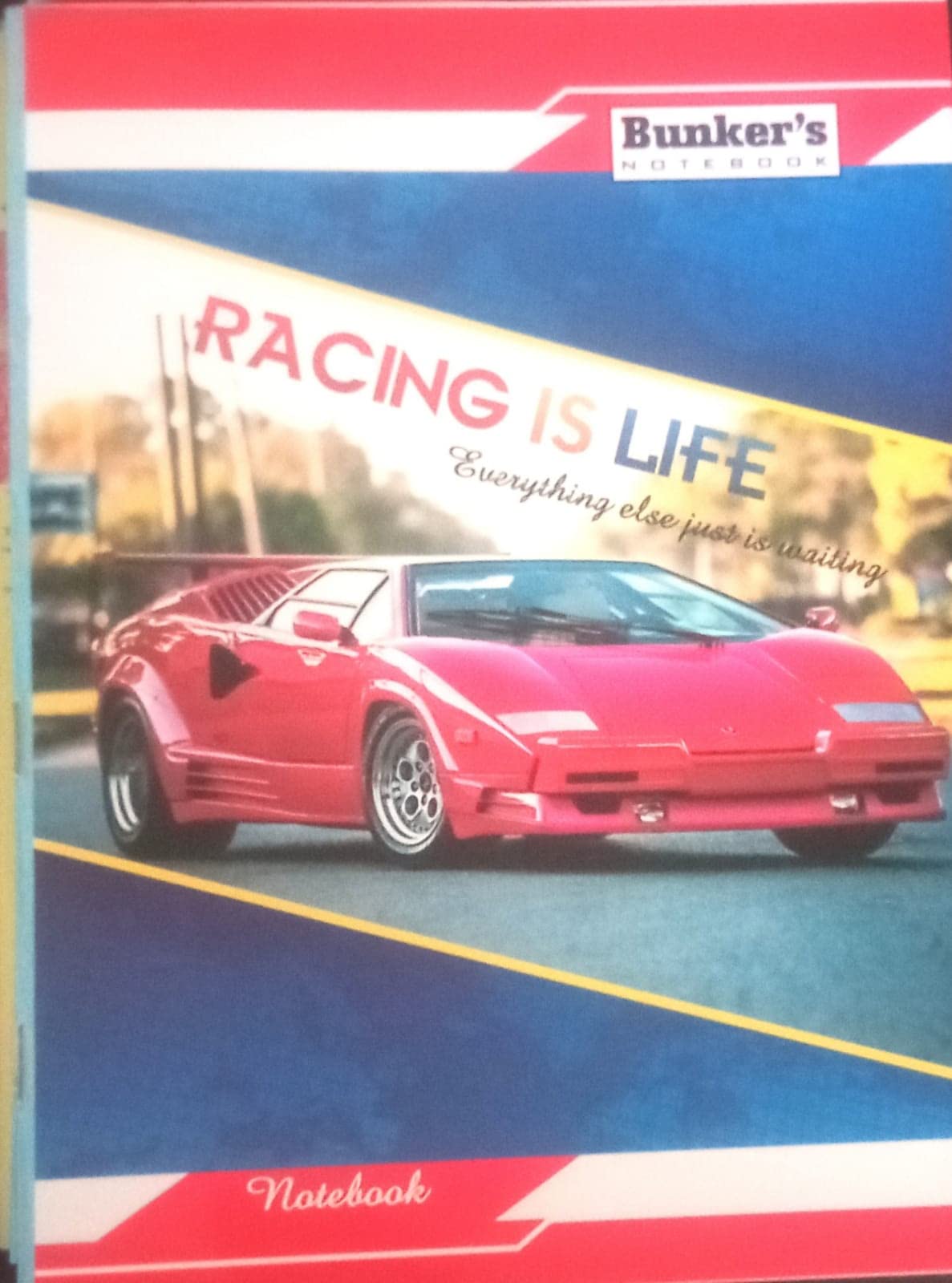 Facetime 3 in 1 Notebook| Math | English | Hindi I Simple line Ruled Note Book | (24 X18 cm) 384 Pages for Kids Homework (Pack of 4)