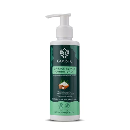 CAMISTA Damage Repair Conditioner with Murumuru Butter & Pea Protein