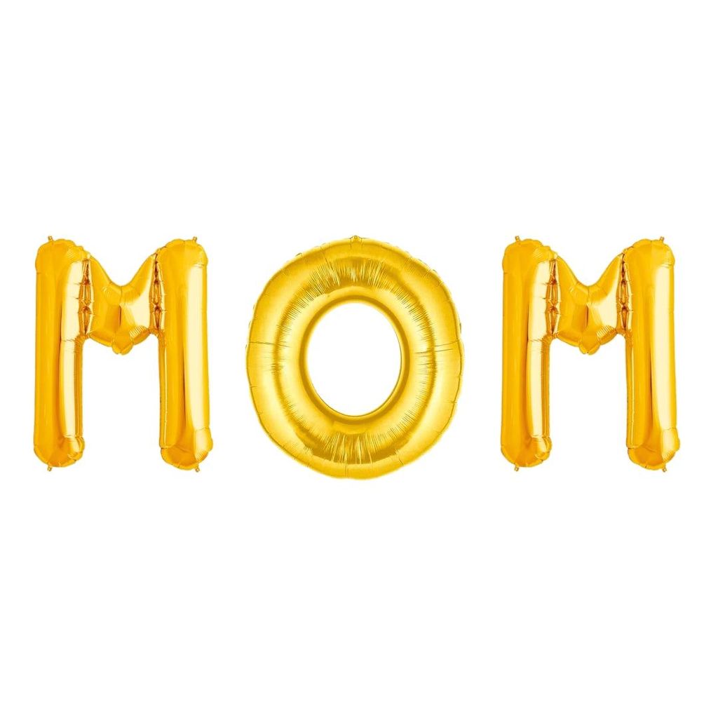 MOM Foil Reusable Balloon - Helium Quality - 40 inches - 3PC SET - Party and Festive Needs | Buy online on ZillyBuy