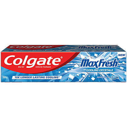 Colgate MaxFresh Blue Gel Toothpaste, 150 gms