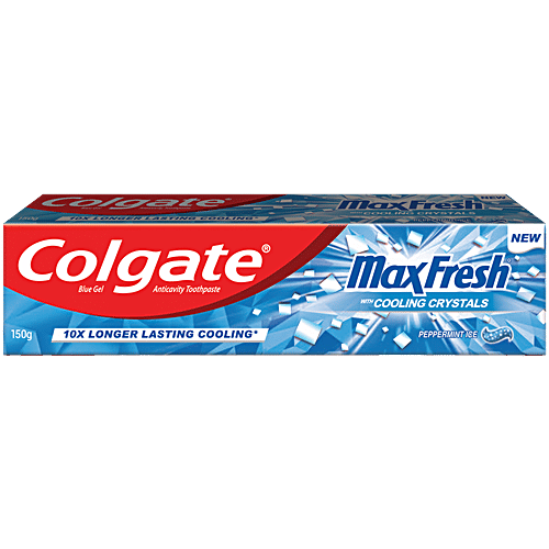 Colgate MaxFresh Blue Gel Toothpaste, 150 gms