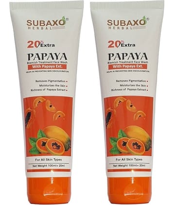 Subaxo - Fine Lines and Wrinkles Reducing Face Wash For Normal Skin ( Pack of 2 )