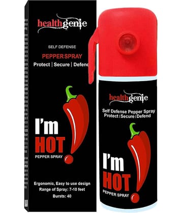 Healthgenie Self Defense Pepper Spray for Woman Safety - 35gm (Pack of 1)