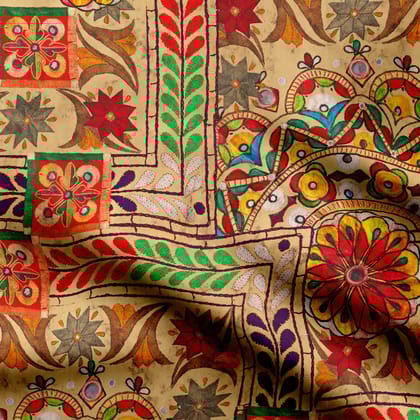 Mandala Print Patten-Cotton