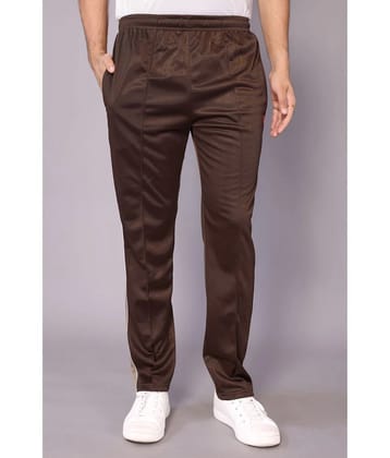 Estro Brown Polyester Mens Trackpants ( Pack of 1 ) - None