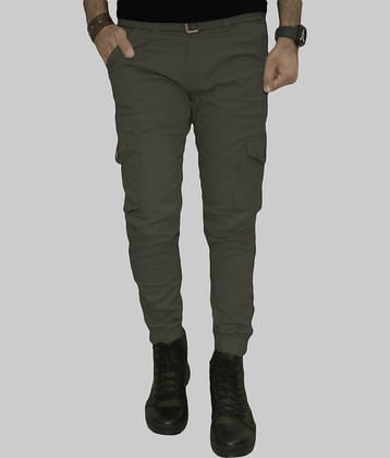 HYMEN LEGIONS Regular Flat Men's Cargos - Green ( Pack of 1 )