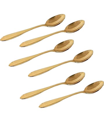 A & H ENTERPRISES - Brass Brass Table Spoon ( Pack of 6 )