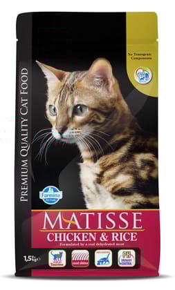 Matisse Chicken &amp; Rice Cat Dry Food Adult 1.5kg