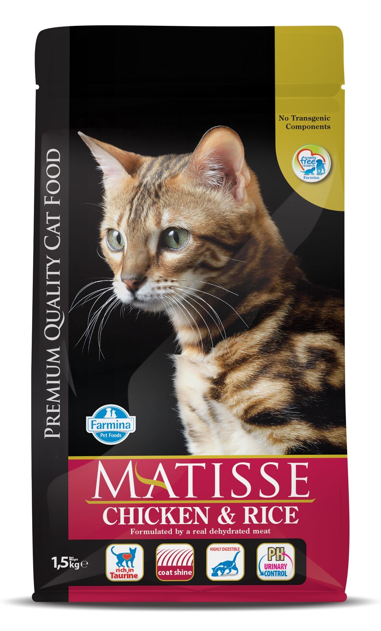 Matisse Chicken &amp; Rice Cat Dry Food Adult 1.5kg