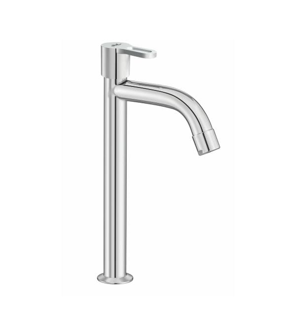 Nalini Pro Black Single Lever Basin Mixer (Tall Model)