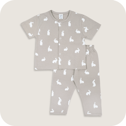 Baby Rabbit Pyjama Set-3-6 Months
