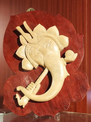 Wooden Craft Ganesha (Modern Art)
