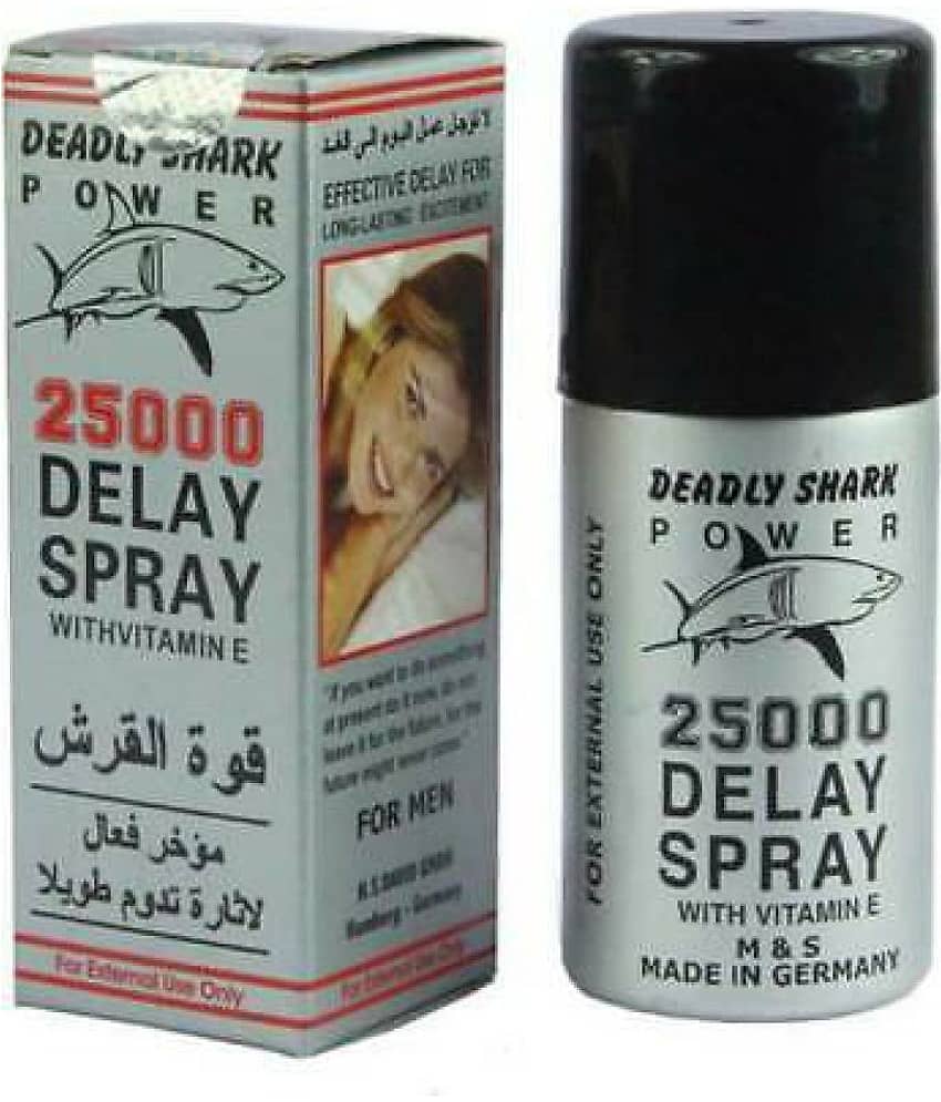 DEADLY 25000 DELAY SPRAY WITH VITAMIN E TO PREVENT PREMATURE EJACULATION
