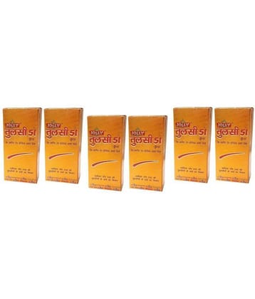 Jolly Pharma Tulsi Drops - Punch Tulsi Drops - Tulsi Liquid For All Age People Pack Of 6