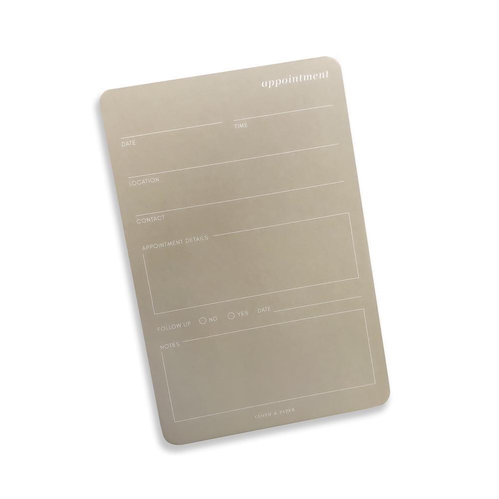 APPOINTMENT NOTEPAD