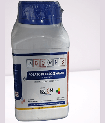POTATO DEXTROSE AGAR FOR (BACTERIOLOGICAL)500GM