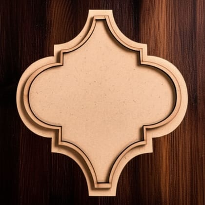 Dbeautify's DIY Moroccan MDF Platter – Elegant Decorative