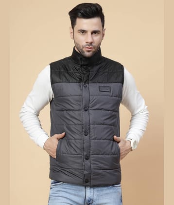 Rigo Polyester Men's Puffer Jacket - Grey ( Pack of 1 )