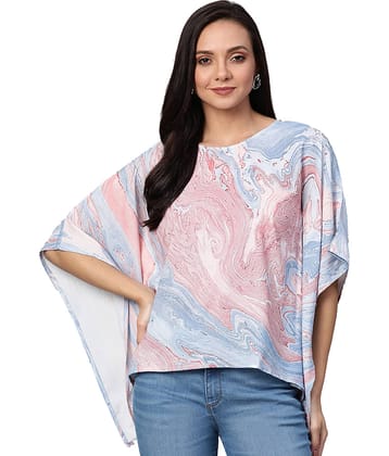 Yash Gallery Women's Rayon Regular Top ( Multicolor )