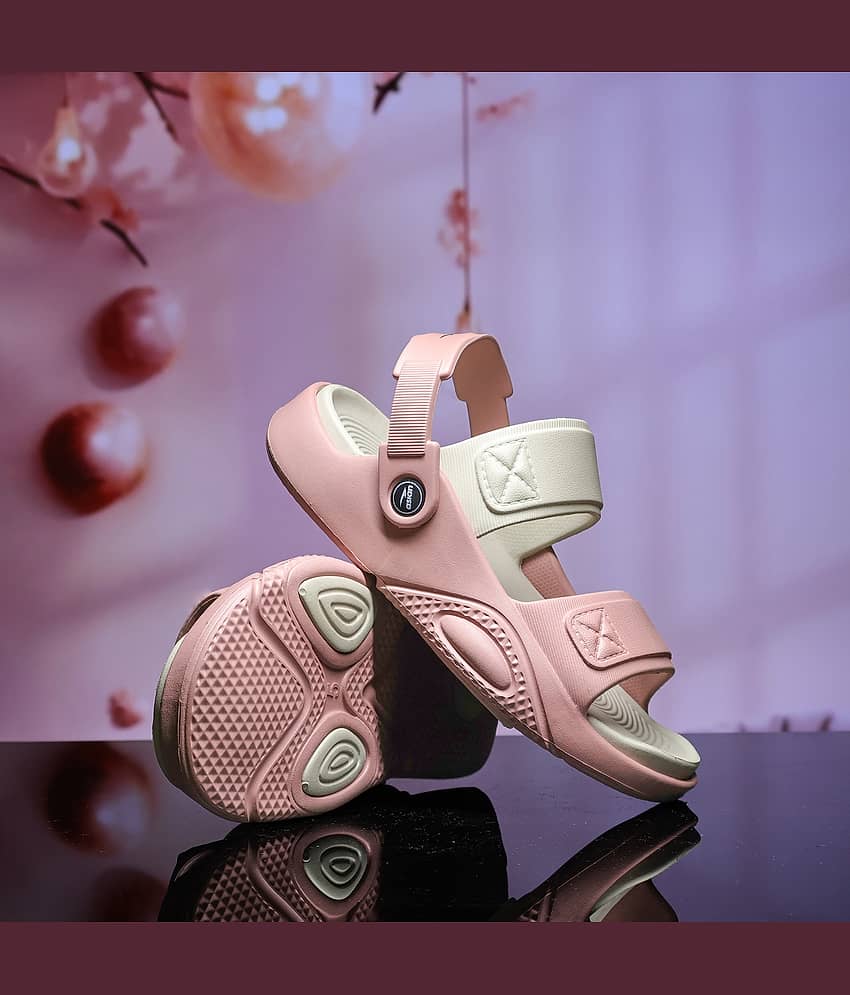 ASIAN SILK-01 Pink Women's Clogs