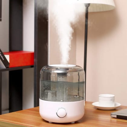 Ultrasonic Cool Mist Humidifier Diffuser-White