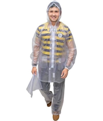 Goodluck White Rain Coat