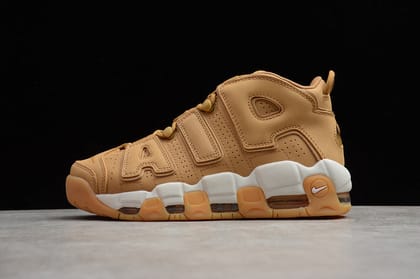 NikeMens Air Uptempo 96 Flax - Wheat-Euro 41