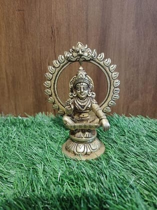 BRASS LORD AYYAPPA STATUE BRASS LORD AYYAPPA STATUE