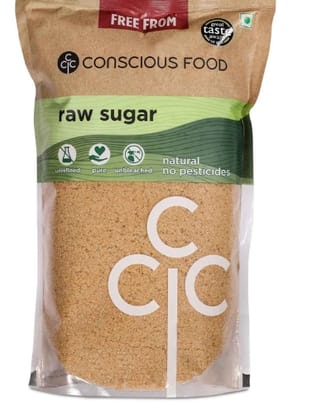 Conscious Food Raw Sugar 1kg