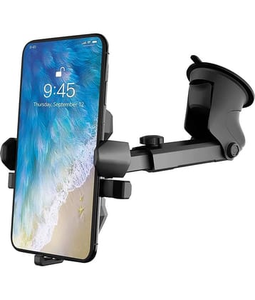 Hybite Dashboard & Windshield Single Clamp Car Mobile Holder - Black