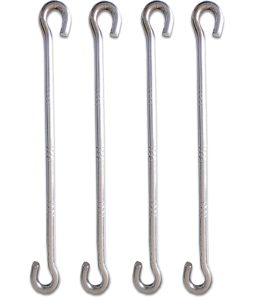 Laxmi Garden Jhula Swing Rod Hook (Pack of 4) Set of 4 Stainless Steel Hooks