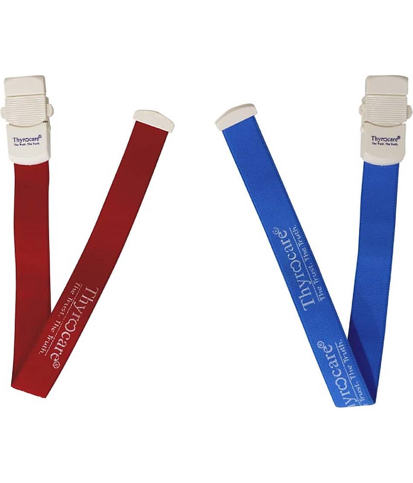 Thyrocare 10 Adjustable and Stretchable Tourniquet Strap, Pack of 10