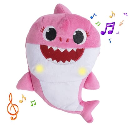 Baby Shark Plush Sing and Light up Plush Toy (Pink) Baby Shark Plush Sing and Light up Plush Toy (Pink)