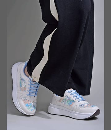 Stylestry Blue Women's Sneakers