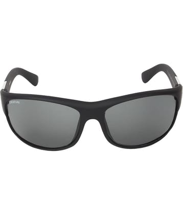 Creature Black Oversized Sunglasses ( Pack of 1 )