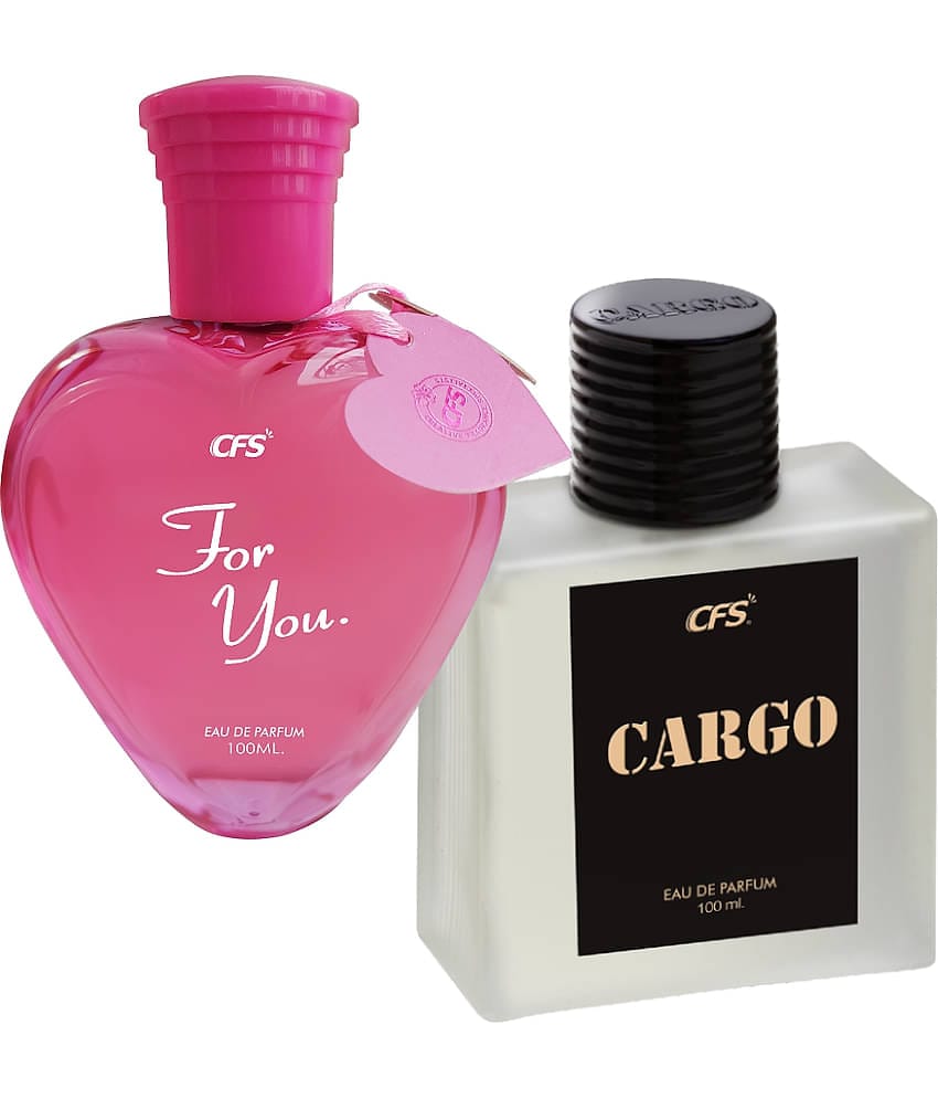 CFS Cargo Black & Man Only Black EDP Long Lasting Perfume