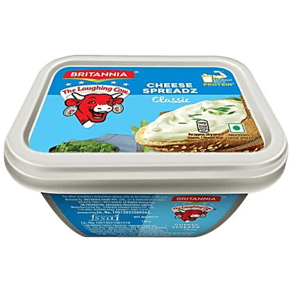 Britannia Processed Cheese Spreadz - Classic, Goodness Of Cow's Milk, 180 G Tub