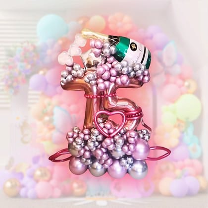 Balloon Bouquet - 75th Birthday Balloon Bouquet - 75th Birthday