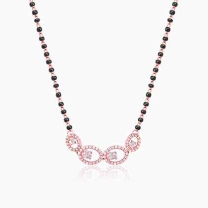 Rose Gold Eternal Love Mangalsutra