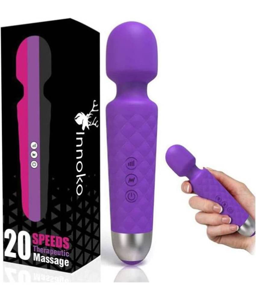 Innoko Full Body Massager With 20 Different Vibration Patterns And 8 Types Of Variable Speeds -Black