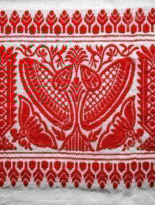 Assamese Handmade Cotton Gamusa.