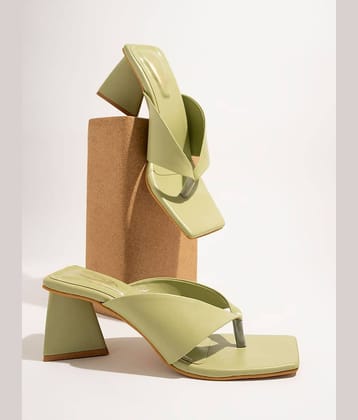 Shoetopia - Purple Women's Slip On Heels