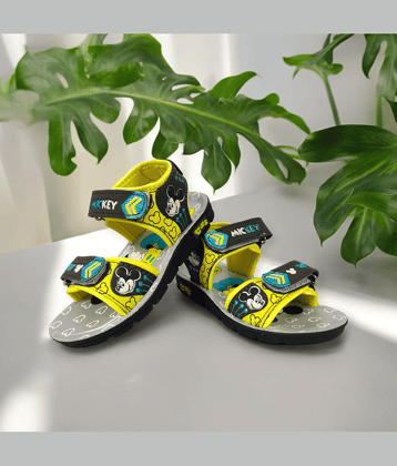 Coolz Unisex Kids Sandals MK-1  Yellow for 2-4.5 Years